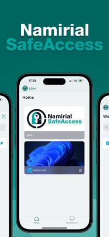 Namirial SafeAccess screenshot