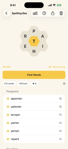 Spelling Bee Word Generator のスクリーンショット