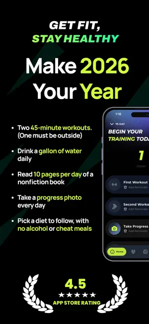 75 Day Tough Challenge screenshot 2