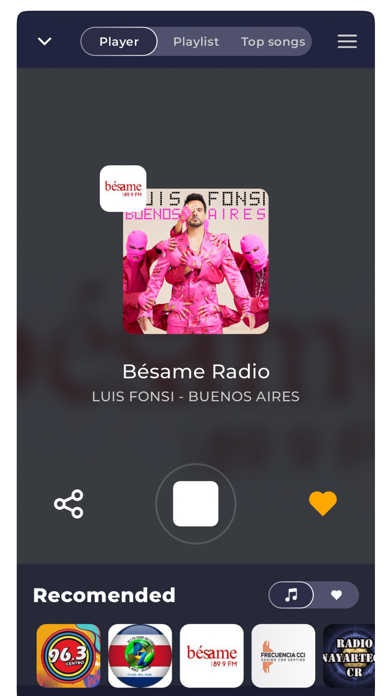 Radio Costa Rica Online Screenshot