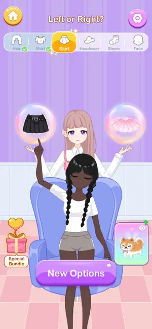Which Dress? Pick Your Makeup screenshot 1