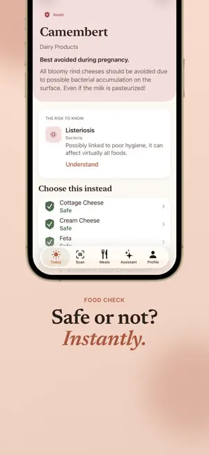 Pregnancy Food Safety MomEats screenshot 4