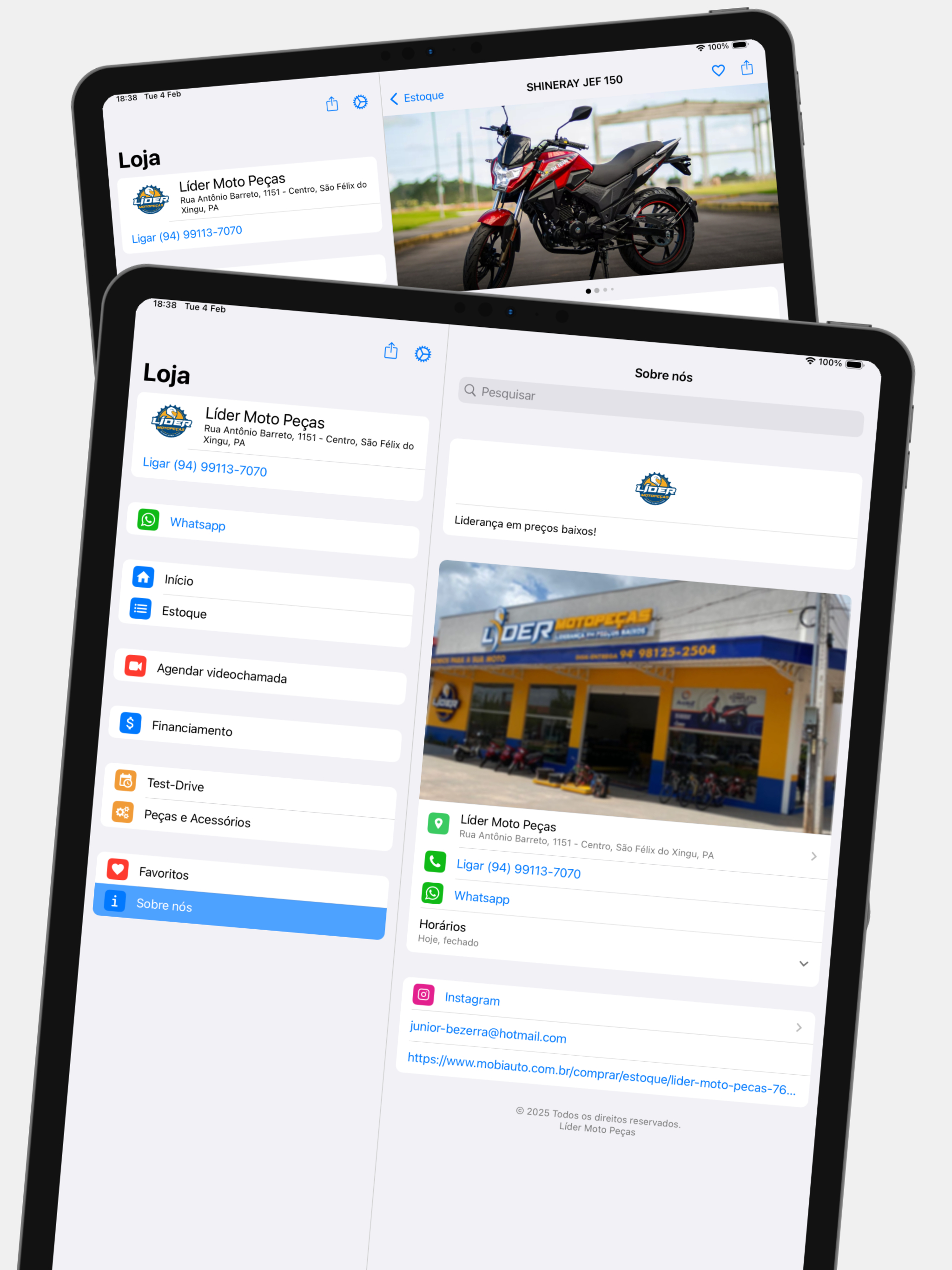 Líder Moto Peças