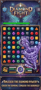 Diamond Fight: Match-3 RPG screenshot