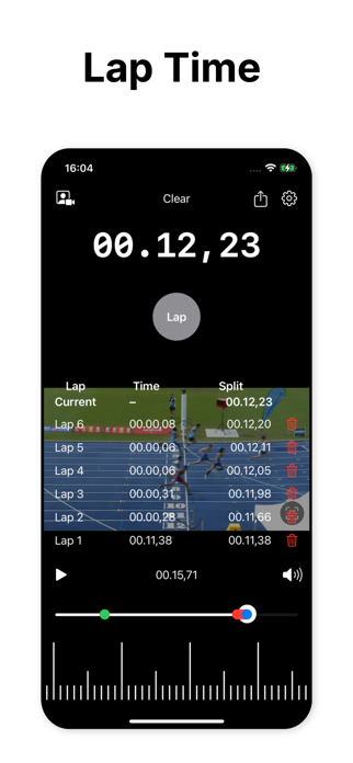 Video Stopwatch Pro Screenshot 2 of 3
