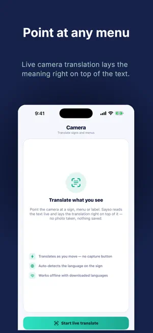 Sayso: AI Voice Translator screenshot 4