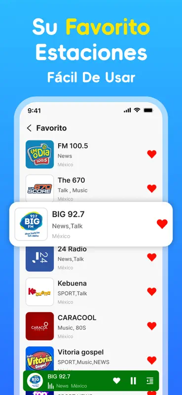 Radio FM – Estaciones en Vivo screenshot 5 of 6