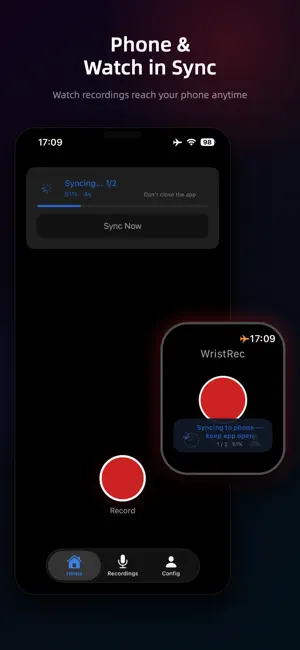 WristRec screenshot 2