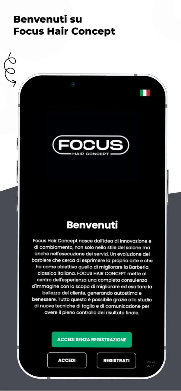 Screenshot #1 pour Focus Hair Concept