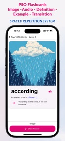 English Flashcards: LexiPath screenshot