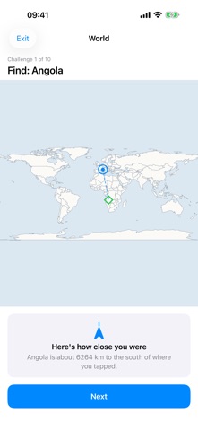 Atlas: Geography Map Quiz Screenshot 2 of 6