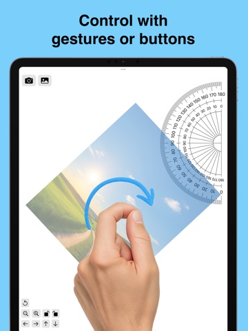 Smart Protractor iPad screenshot