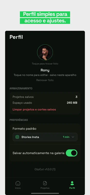 ClipCut - Divisor de vídeos screenshot 3 of 7