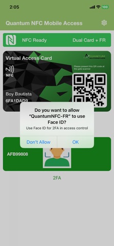 QA-NFCMobileAccess Screenshot 8 of 10