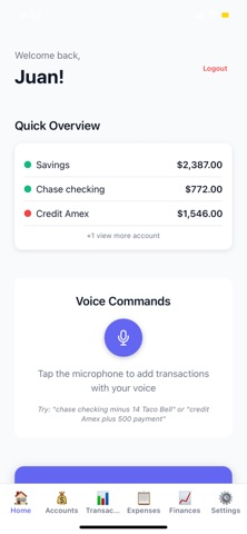 AI Budget Tool Screenshot 2 of 5