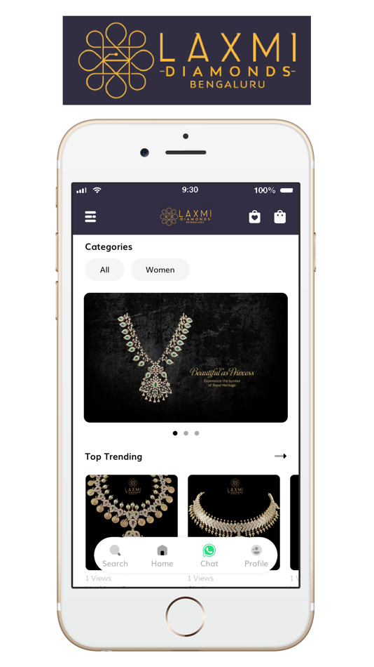 #4. Laxmi Diamonds (iOS) 由: TANSH JEWEL TEC PRIVATE LIMITED