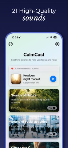 CalmCast screenshot