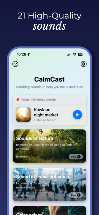 CalmCast Screenshot 1 of 6