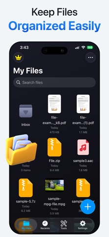 Zip - Unzip, rar, file opener Screenshot 3 of 6