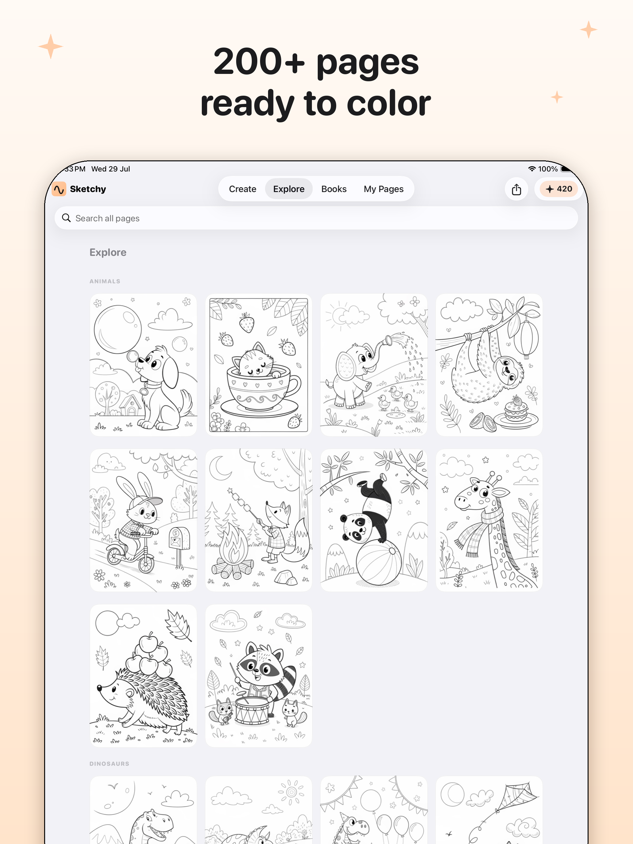 Sketchy: AI Coloring Pages screenshot 11