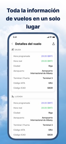 FlightSky: Radar de Aviones iPhone screenshot 6