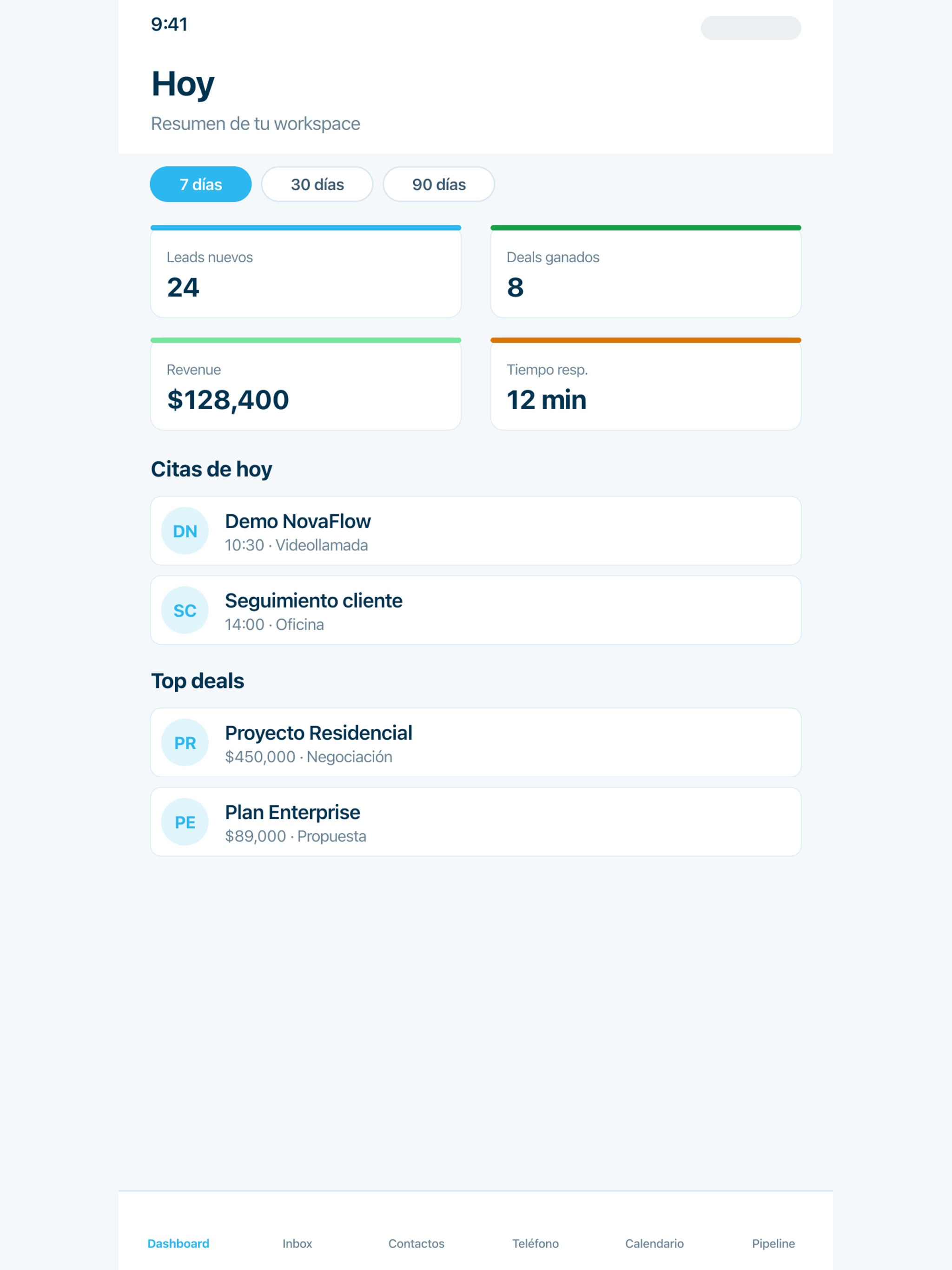 NovaFlow CRM