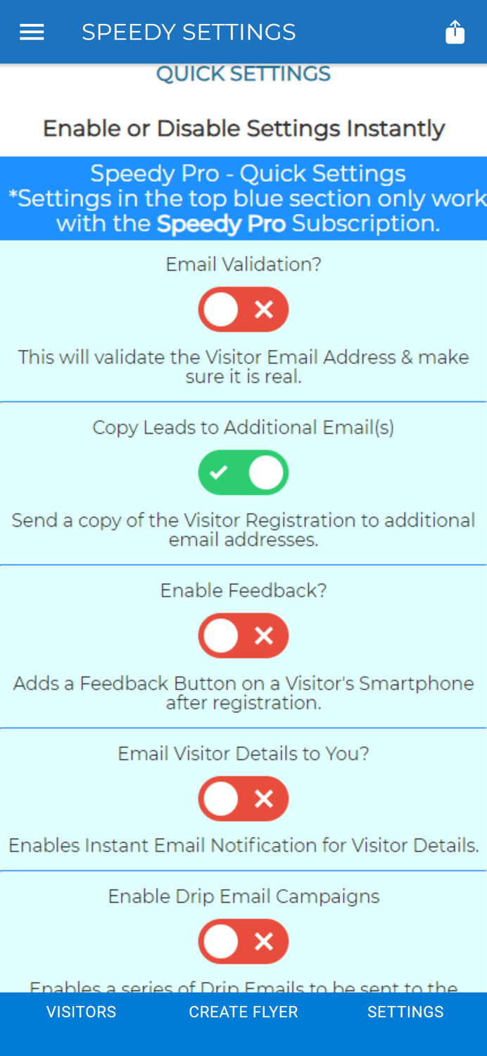 OPEN HOUSE SPEEDY OPEN HOUSE