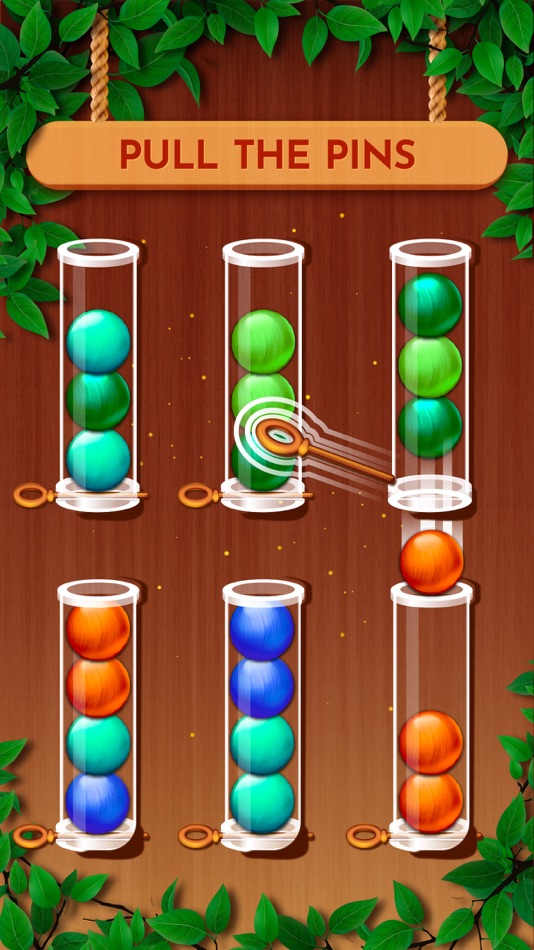 #4. Woody Sort: Ball Sort Puzzle (iOS) От: UNICO STUDIO