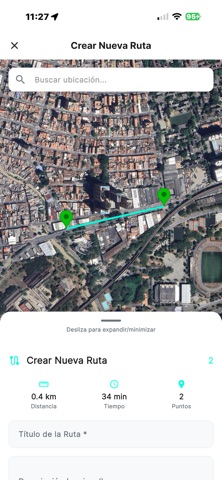 Graffroute screenshot