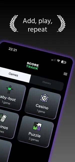 Score keeper & point counter screenshot 2
