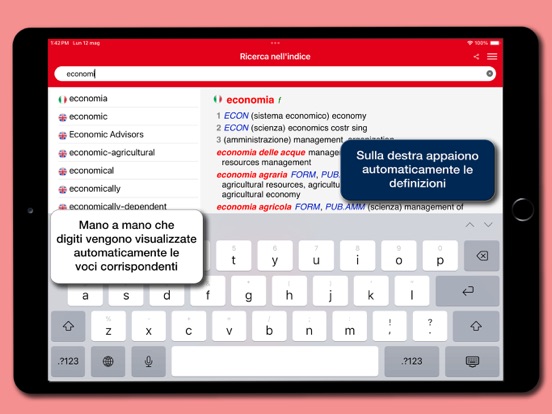 Screenshot #6 pour Dizionario Commerciale Inglese