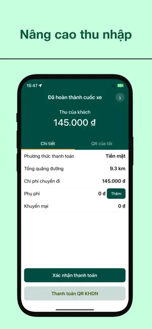 Tài Xế XanhGo iPhone screenshot 5