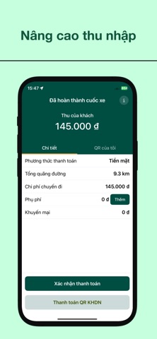 Tài Xế XanhGo iPhone screenshot 5