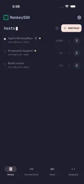 MonkeySSH screenshot 2