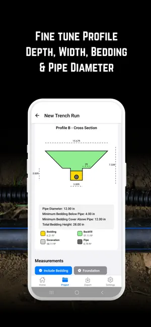 Trench Calculator screenshot 2