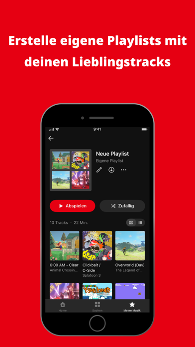 Nintendo Music App-Screenshot