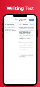 CELPIP Prep : Practice Test screenshot