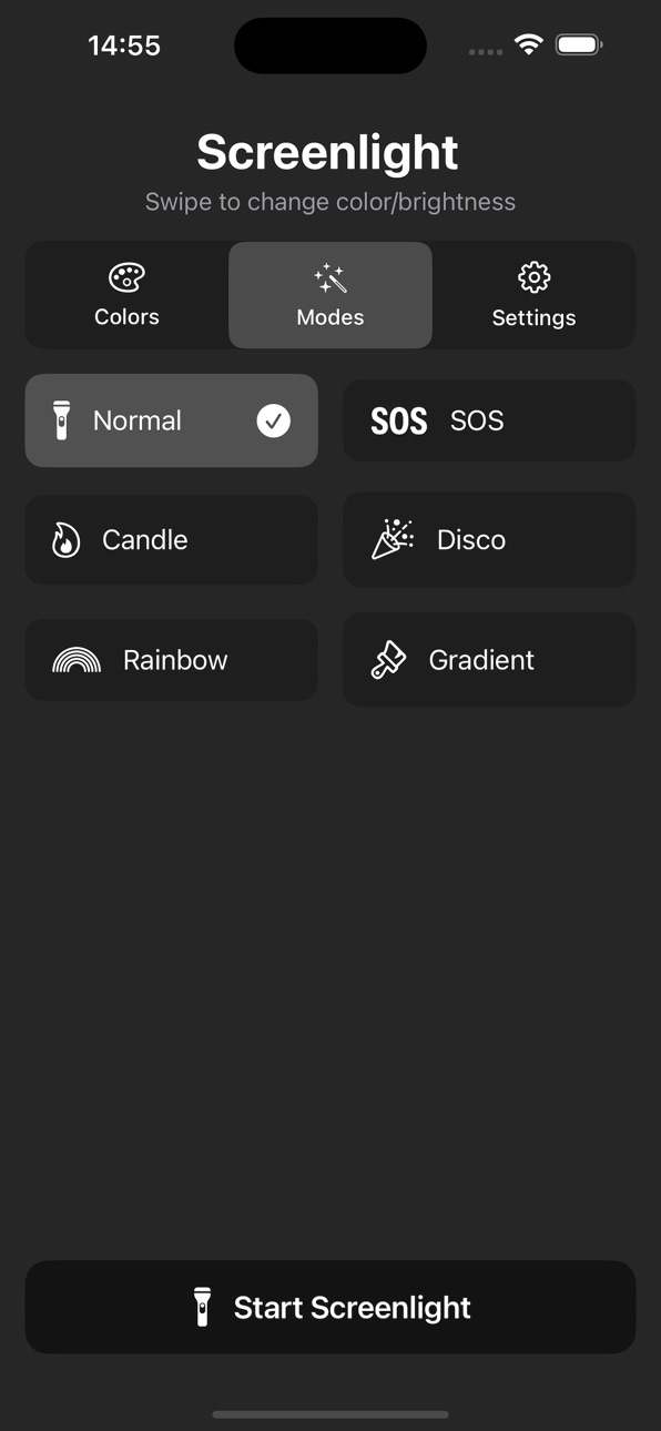 iPhone screenshot