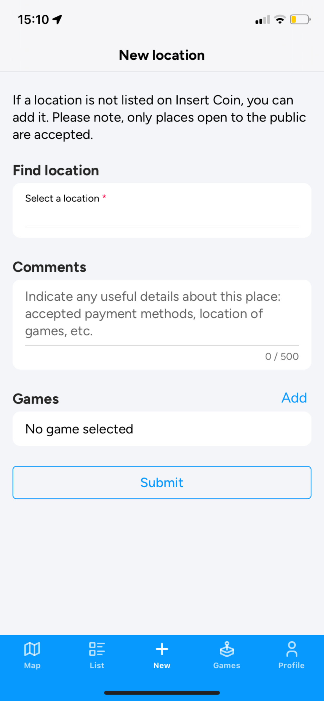 Insert Coin: Arcade Locator screenshot 5