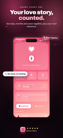 Love Days Counter – Tracker Screenshot 1 of 5