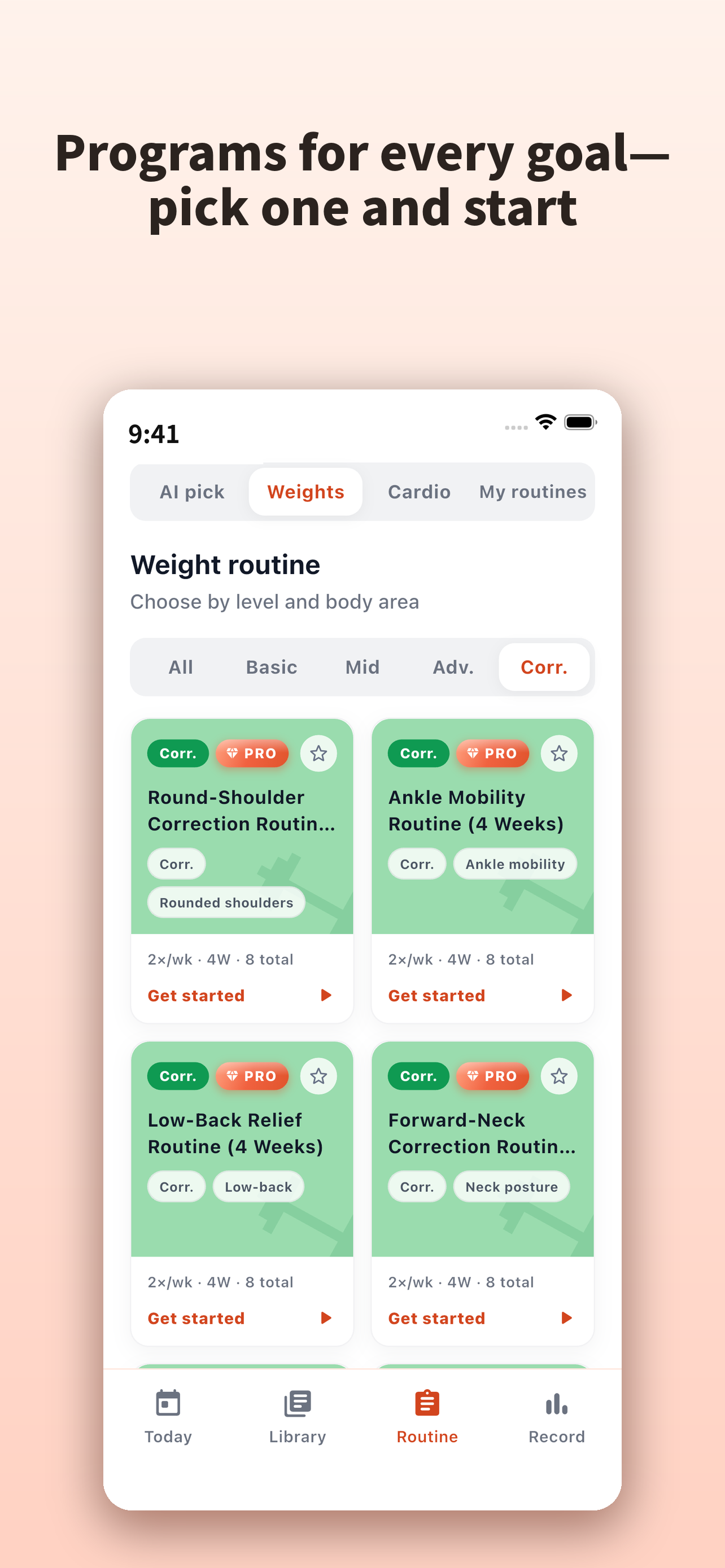 PeachFit: Gym Plans for Women screenshot 6