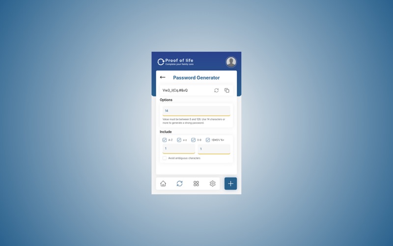 App screenshot