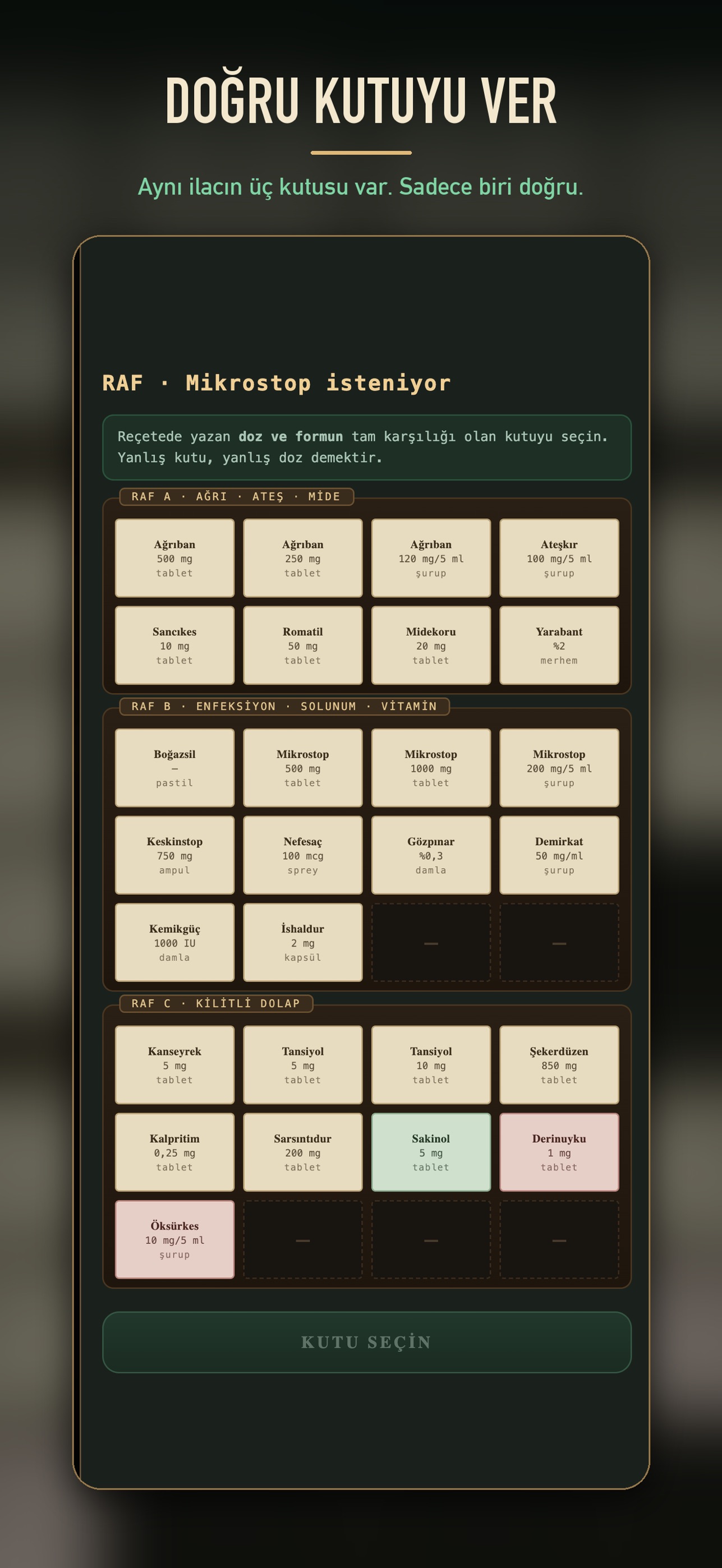 Screenshot 3 of Nöbetçi Eczacı Simülatörü