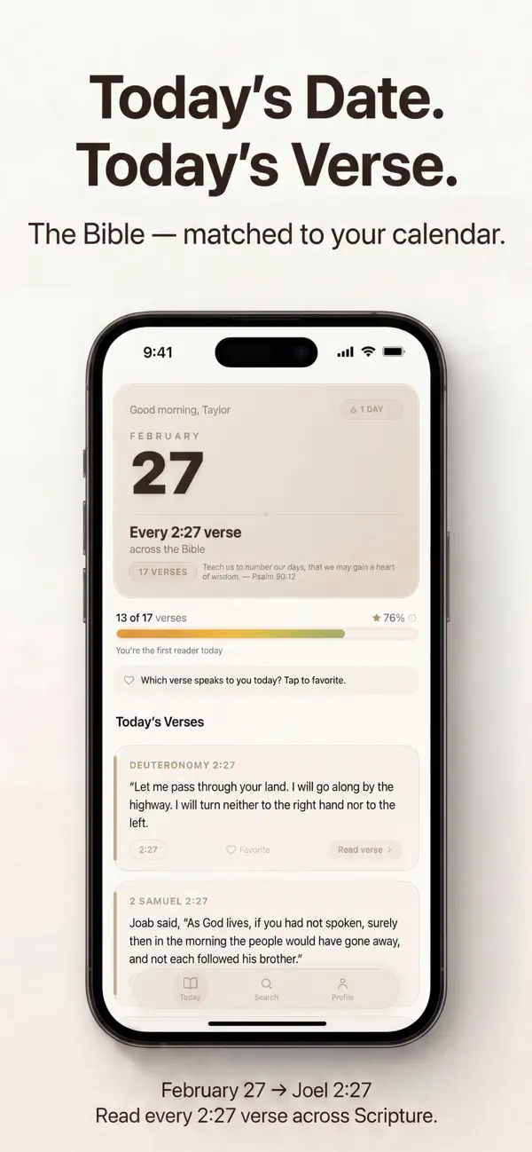 #2. Numbered: Daily Scripture (iOS) di: GRANT STEPHENSON ANDREWS
