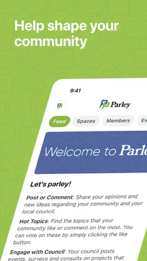 Parley Community screenshot 1