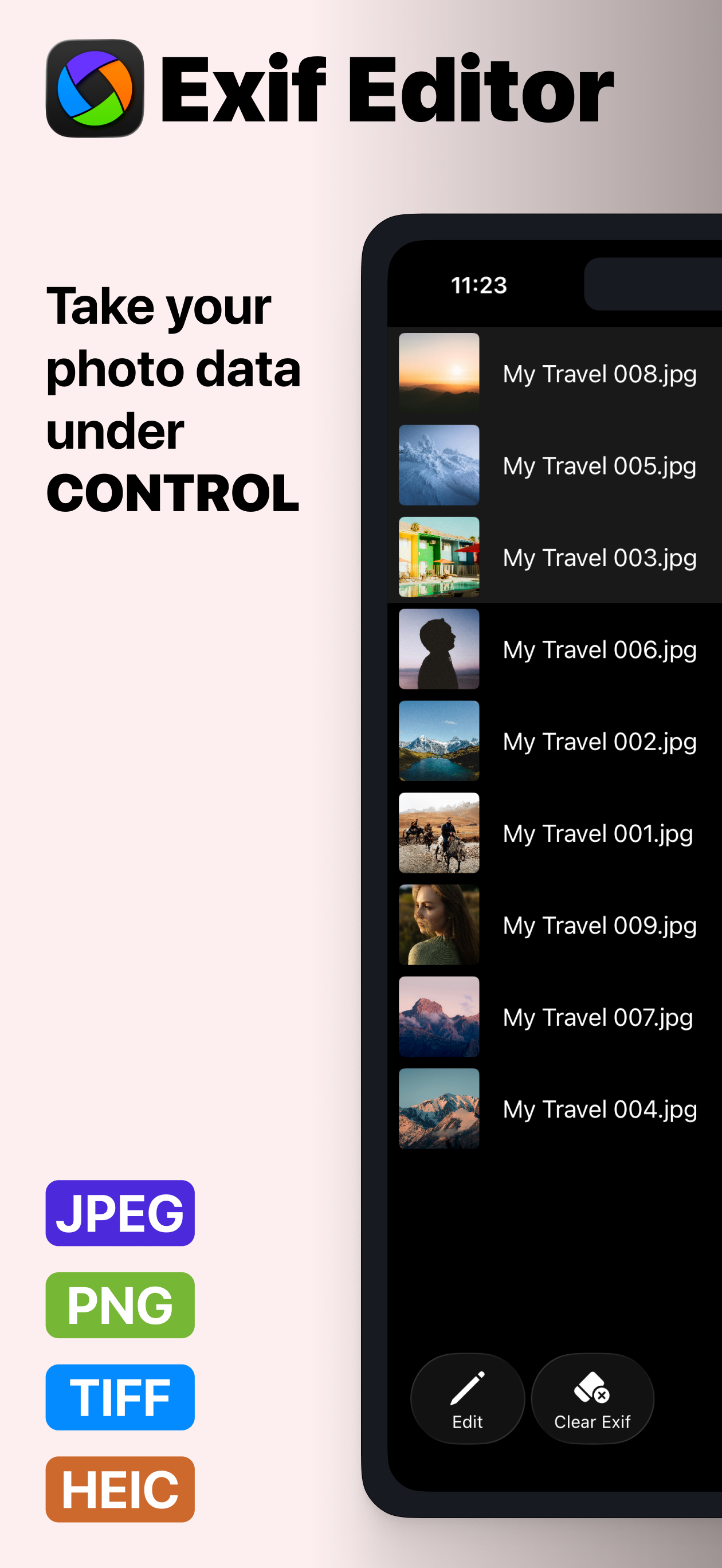 Exif Editor – Photo Metadata