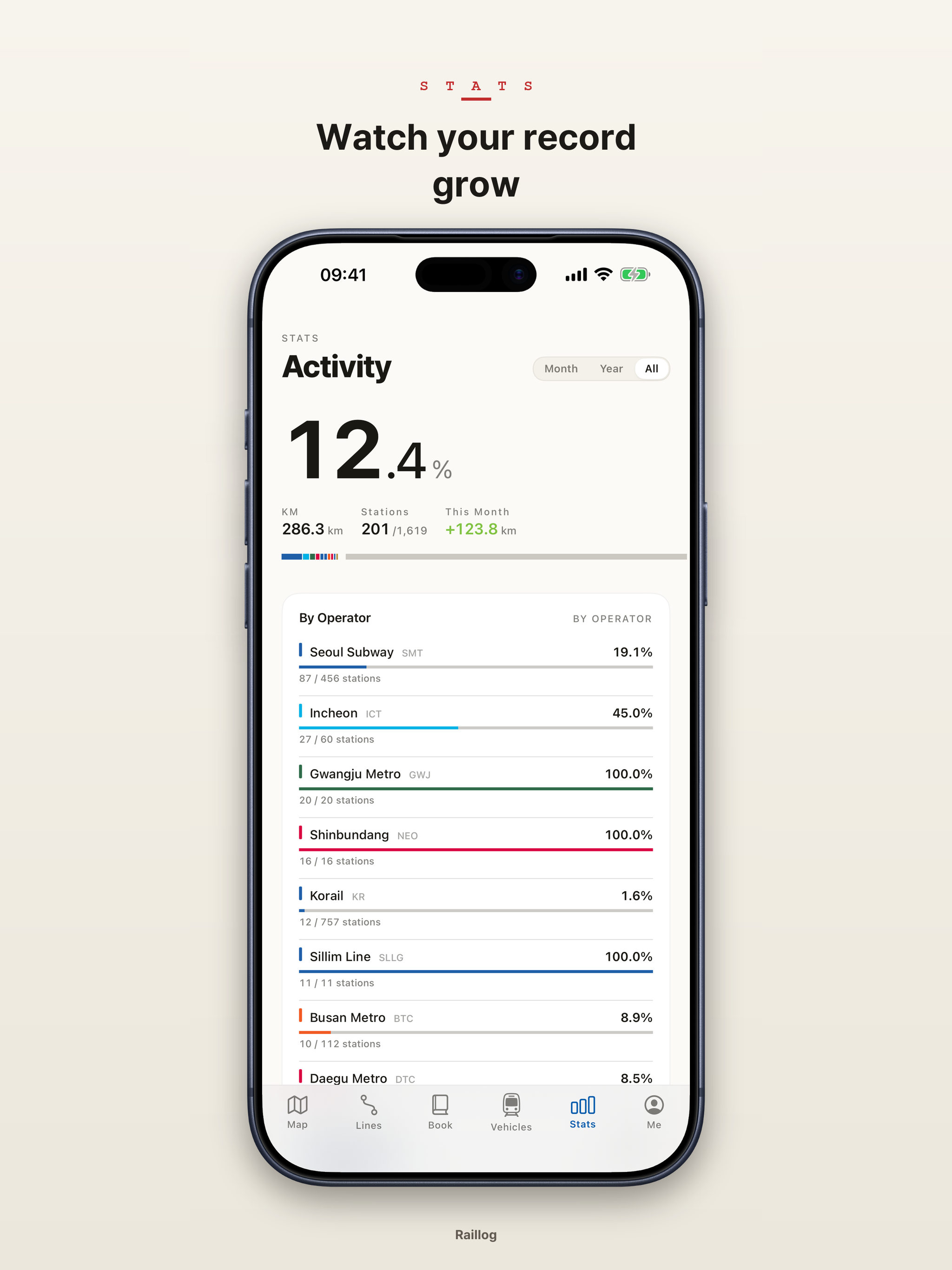 Raillog — Korean Rail Log screenshot 11