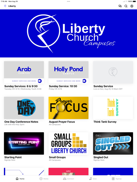 Screenshot #4 pour Liberty Church Campuses