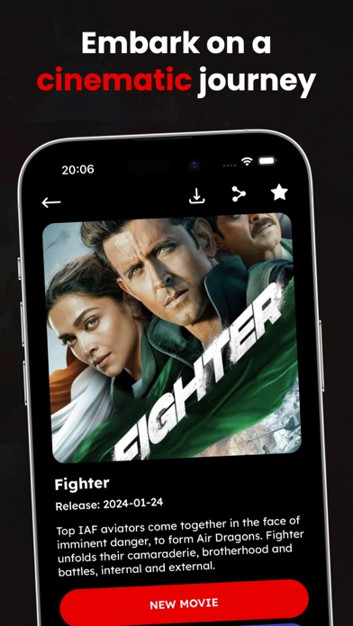 Screenshot #1 pour Film Flicker - Your Watchlist