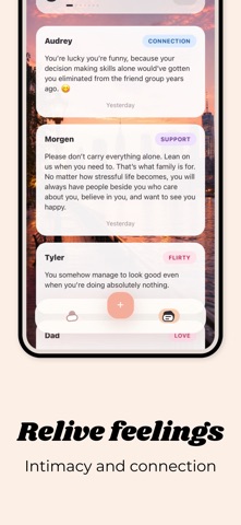 Message Diary - ReMind iPhone screenshot